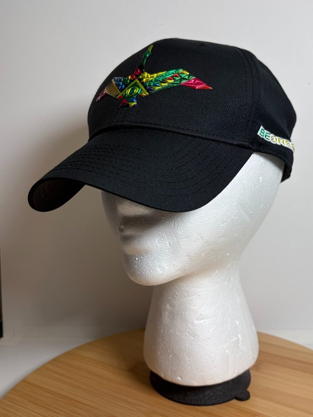 Nike University of Oregon Be Oregon 25 Club Black Hat Flying Duck Dri Fit